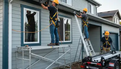 Gutter installation in Tampa, FL by FX Remodeling & Exteriors for storm runoff protection