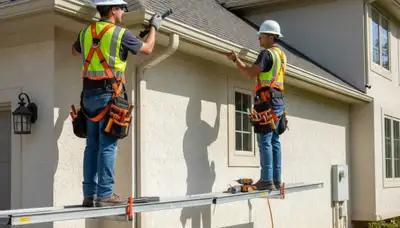 Tampa FL gutter repair by FX Remodeling & Exteriors for leaks, sagging sections, and storm damage