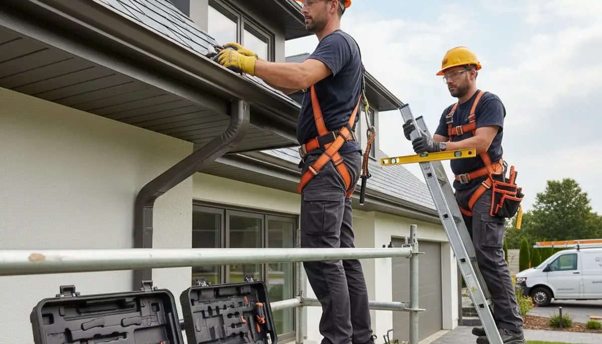 Tampa, FL gutter repair by FX Remodeling & Exteriors for leak and storm damage protection