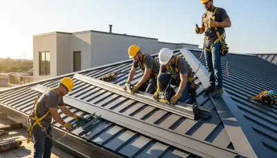 Metal roofing installation in Tampa, FL by FX Remodeling & Exteriors for durable storm protection