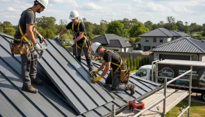 Metal roofing installation in Tampa, FL for storm-resistant home exterior protection