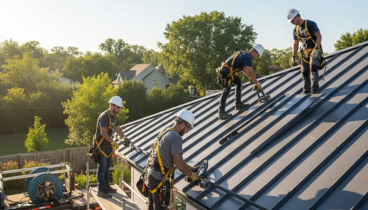 Metal roofing installation in Tampa, FL for storm-ready, energy-efficient home protection