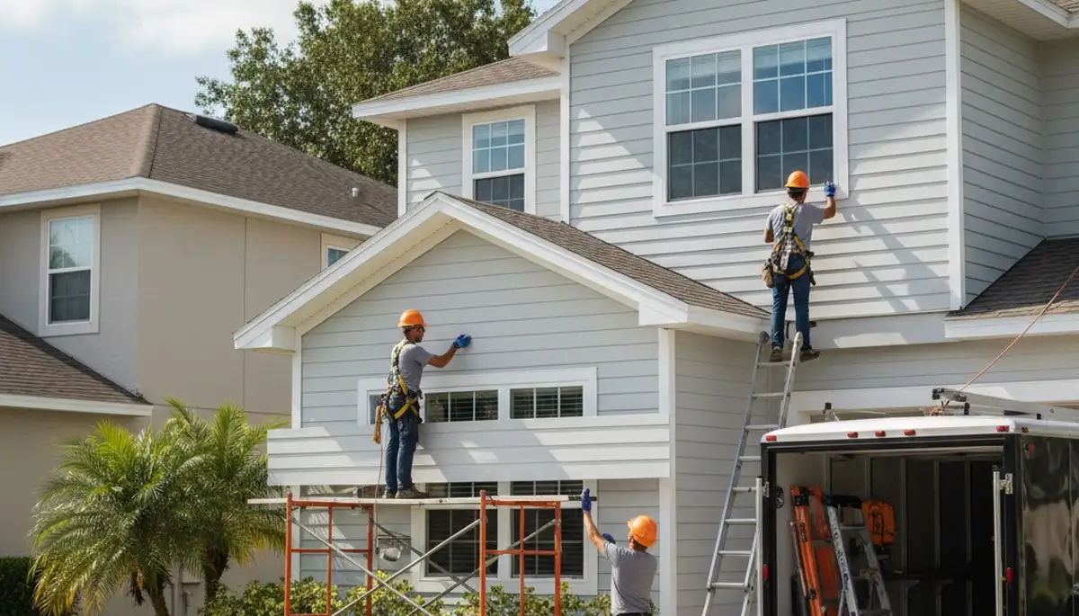 Vinyl siding installation services in Tampa, FL for local homes and businesses