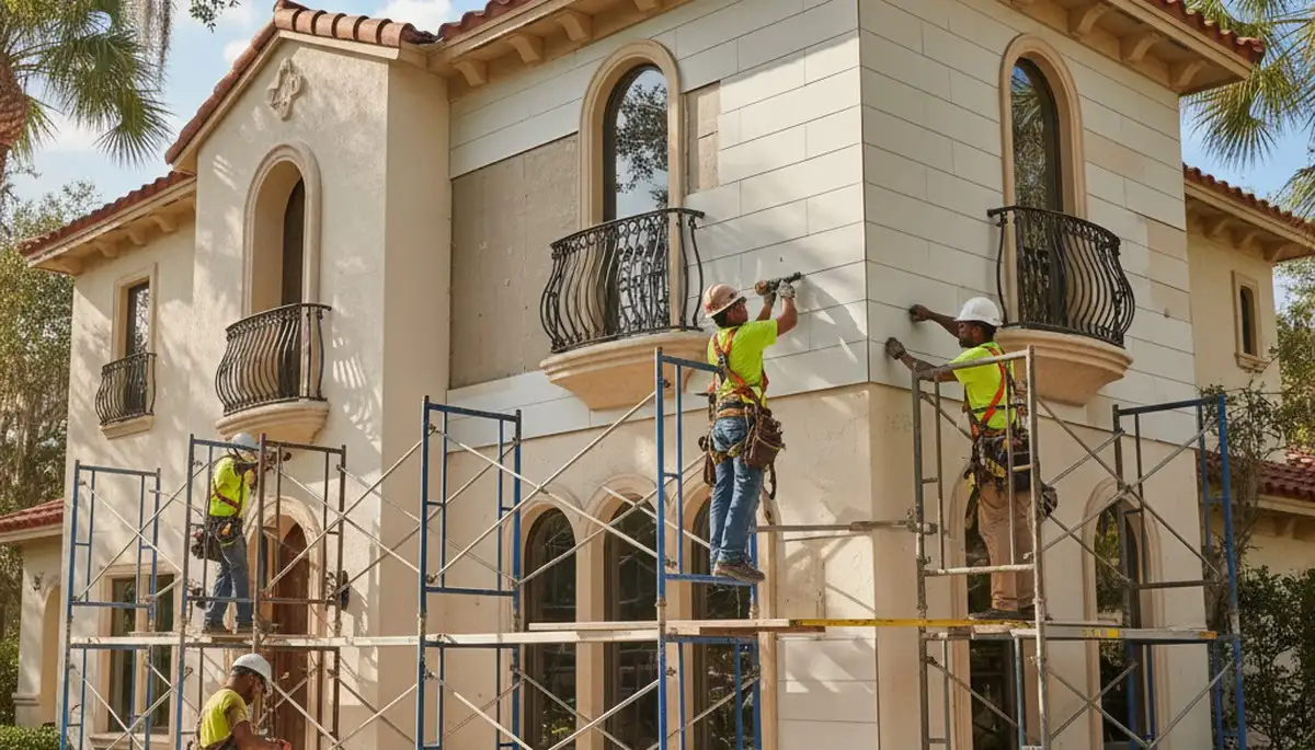 Vinyl siding installation service in Tampa, FL for homes and businesses