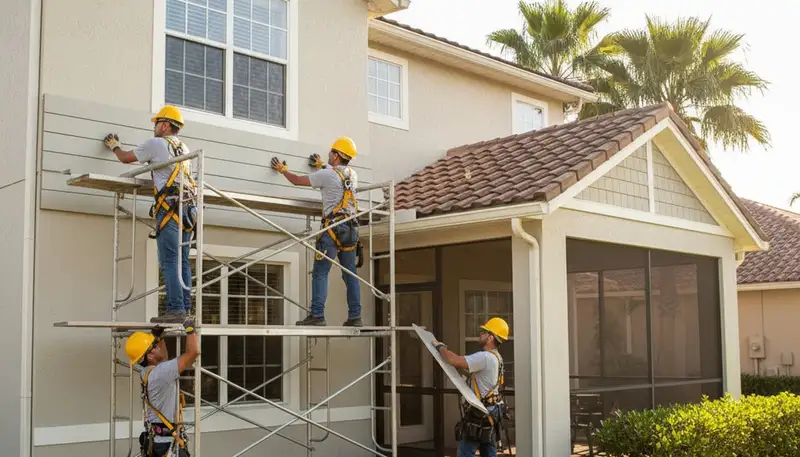 Vinyl siding services in Tampa, FL for homes and businesses