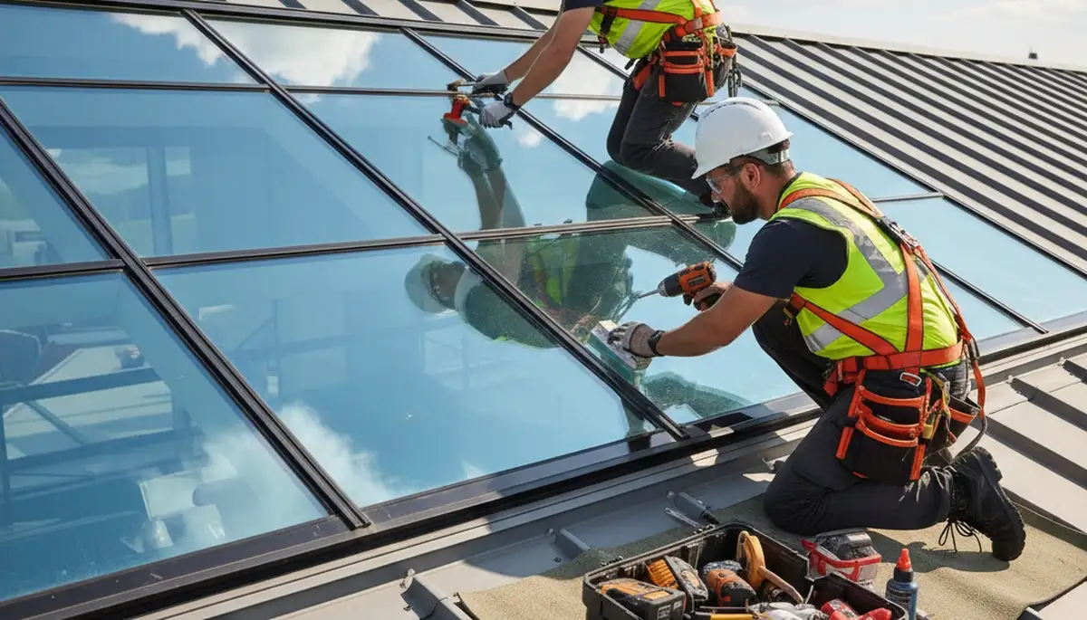 Tampa, FL skylight repair for leaks and cracked seals on a home roof