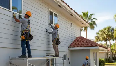 Tampa, FL vinyl siding installation by a professional siding contractor