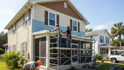 Tampa, FL vinyl siding installation for a home exterior by a professional siding contractor