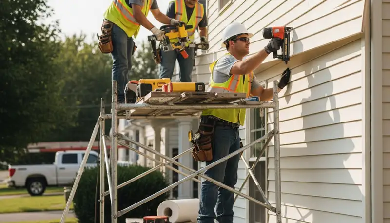 Vinyl siding installation in Tampa, FL by FX Remodeling & Exteriors