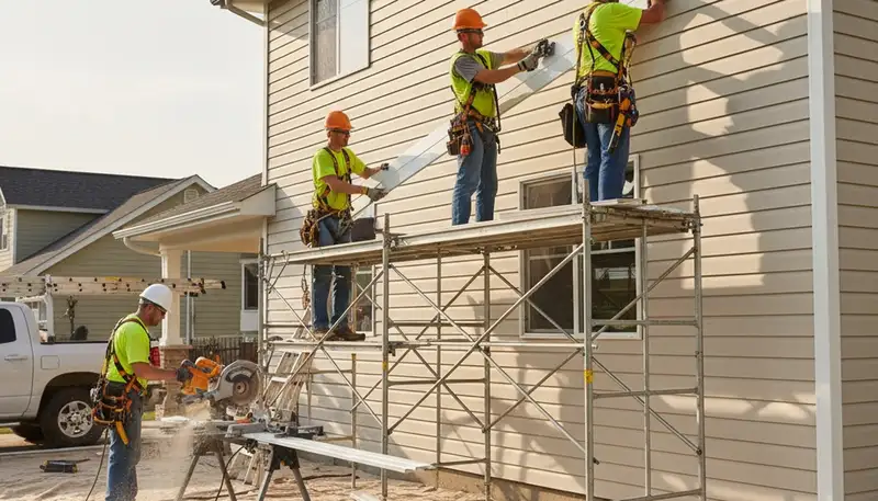 Vinyl siding installation in Tampa, FL by FX Remodeling & Exteriors